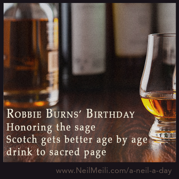 Robbie Burns’ Birthday Neil Meili